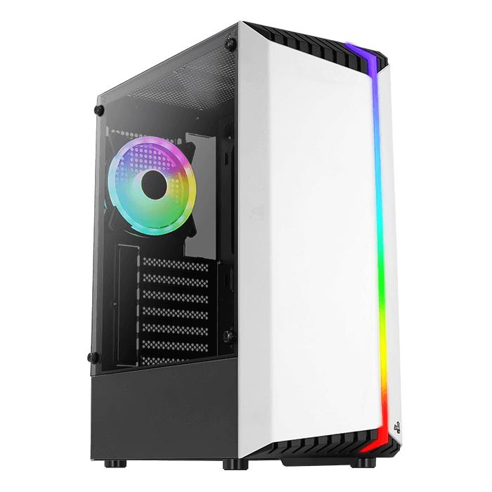 Gambar Aerocool Bionic RGB MID TOWER CASE RGB Casing PC - Putih dari STAR17 COM undefined Tokopedia