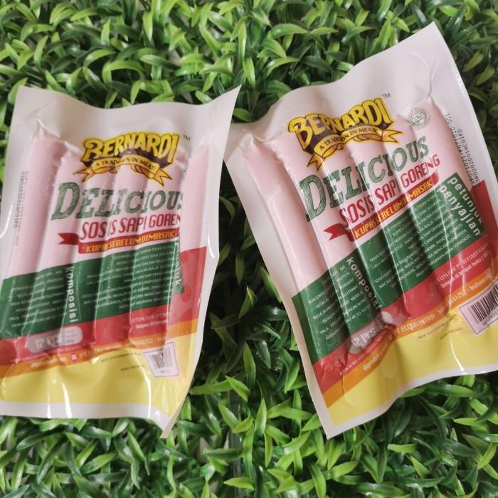 Gambar BERNARDI Sosis Sapi Goreng isi 12 Delicious Pack 360gr dari FathMom undefined Tokopedia