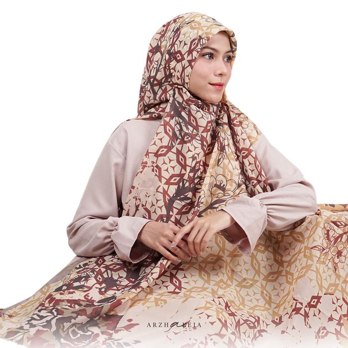 Gambar Hijab Segi Empat Arzhaleia - Saqueena Series - Fenland dari ARZHALEIA Official undefined Tokopedia