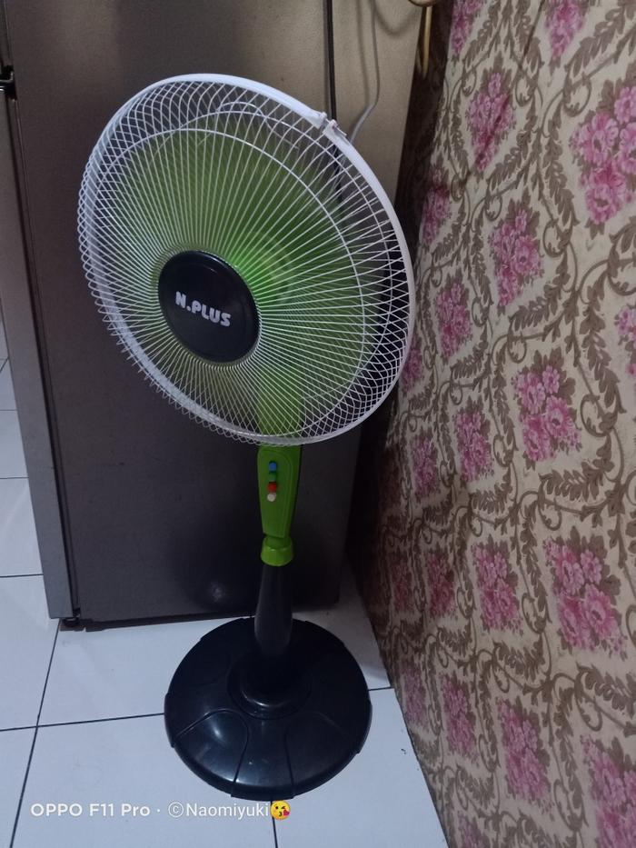 Gambar OBRAL KIPAS ANGIN BERDIRI 16 INCH NATIONAL PLUS / N PLUS STAND FAN dari RAKIBASS ELEKTRONIK undefined Tokopedia