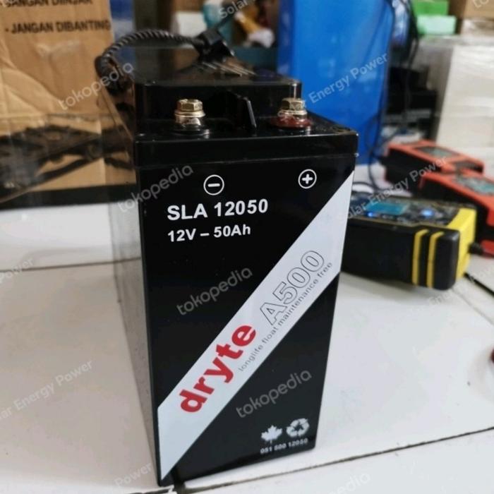 Battery VRLA Genesis Rocket Dryte 12V 50Ah best performance - Rocket 50Ah