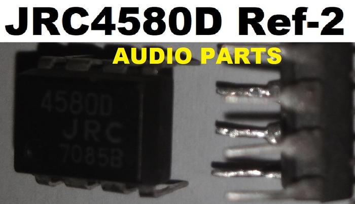 Gambar IC JRC 4580D JRC4580D 4580 Dual Op-Amp IC - DIP-8 Refurbish dari Audio Parts undefined Tokopedia