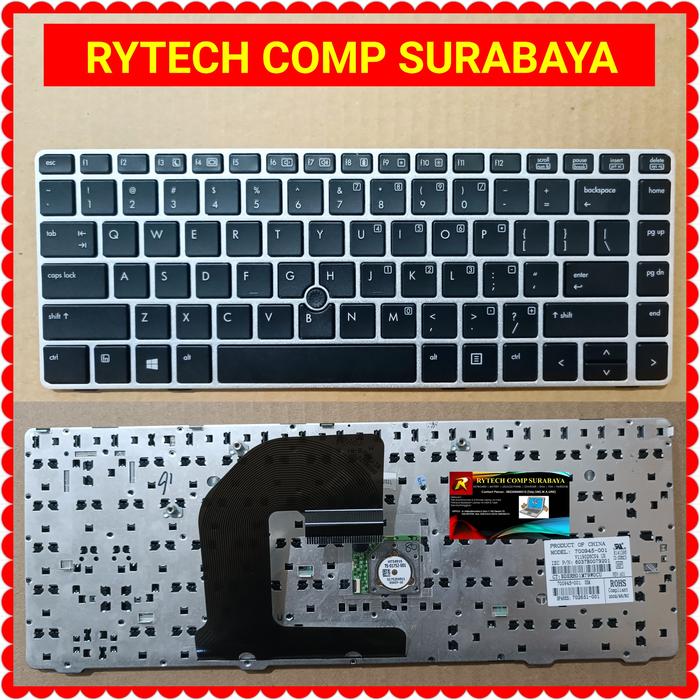Gambar Keyboard HP Elitebook 8460p 8460w 8470p 8470w 6460p 6460w - Pointing Stick dari RYTECH COMP SURABAYA undefined Tokopedia