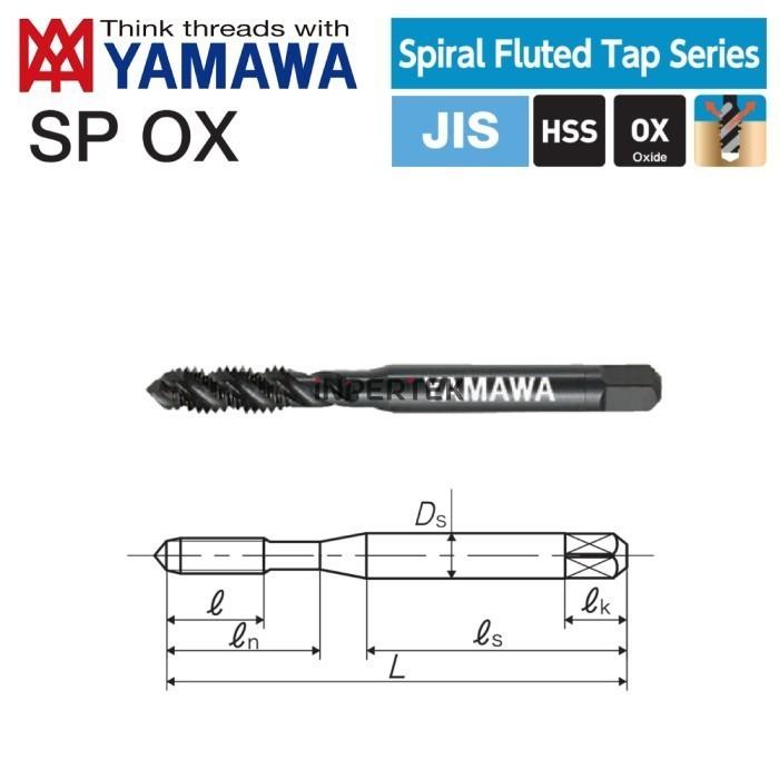 Promo Tap Machine M30 SP OX YAMAWA Tap Mesin M 30 Spiral Ulir HSS ...