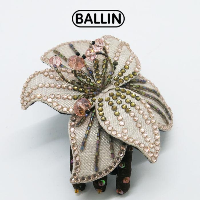 Gambar Ballin Jepit Rambut Sanggul / Tusuk Sanggul Mabrooka Mote-Mote - peach1 dari Ballin ID undefined Tokopedia