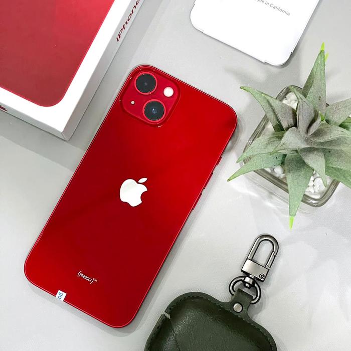 Gambar iPhone 13 Second Muluss Fullset - Red, 128 gb dari Flickercell undefined Tokopedia