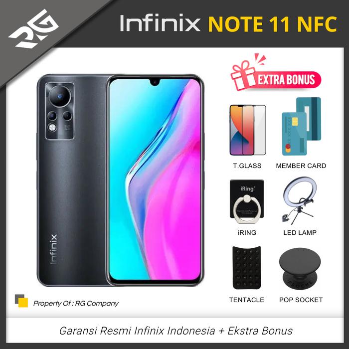 Gambar 【COD】INFINIX NOTE 12 VIP Helio G96 Series NextGen 11 PRO NFC RESMI - 11 NFC (6/128) dari rg company undefined Tokopedia