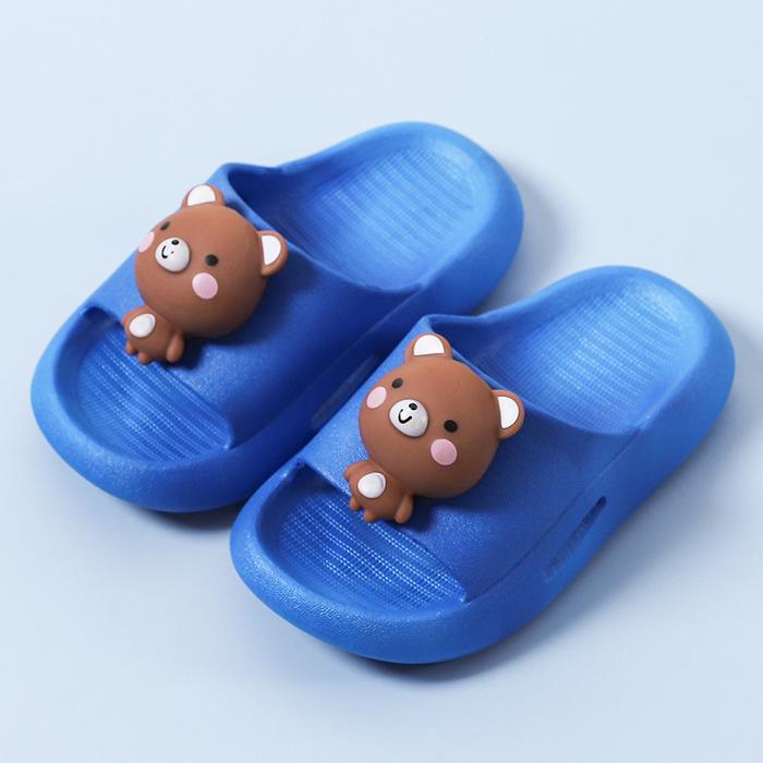 Gambar SA-A Sendal / Sandal Anak Eva Lembut Karakter Imut Lucu Non-slip 0788 - Biru A, 24/25 = 15cm dari Value of Money undefined Tokopedia