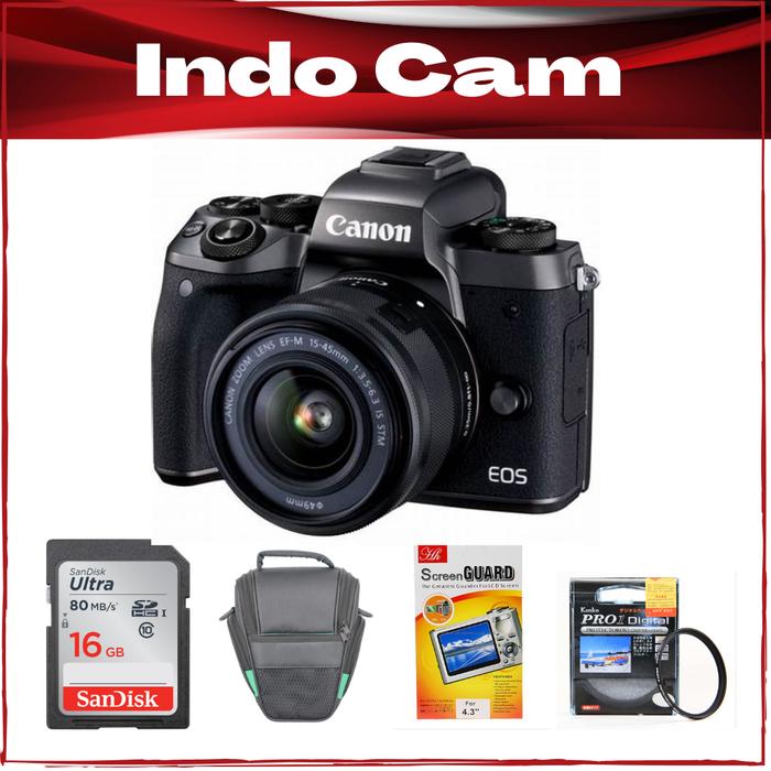 Jual CAMERA CANON EOS M5 KIT 15-45MM KIT STM CANON M5 KIT 15