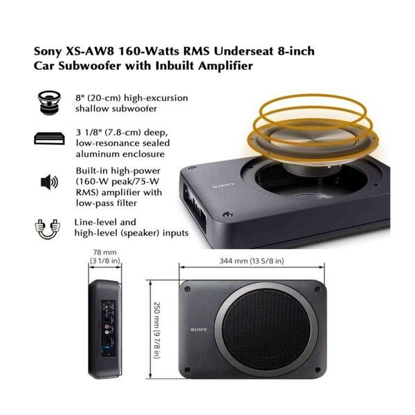 Coaxial Speakers Sony Inch Woofer SONY Inch Subwoofer Speaker Car