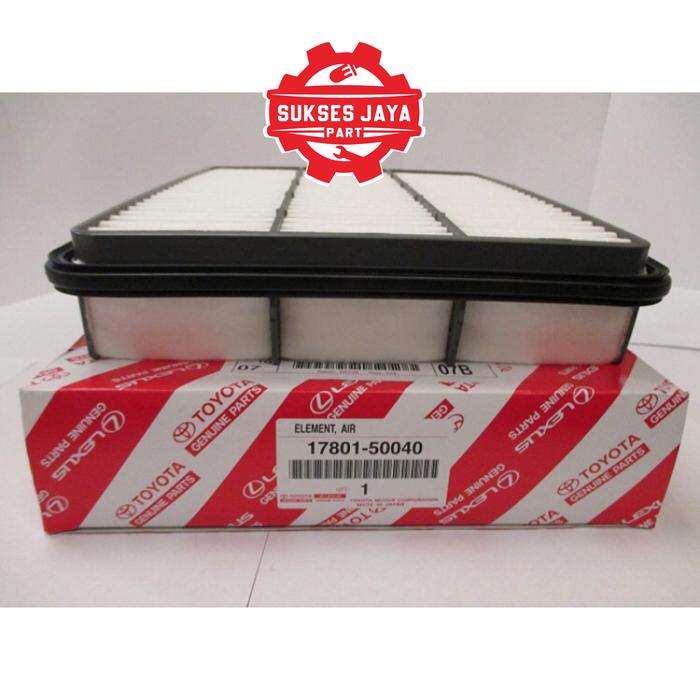 Gambar Filter udara land cruiser Prado TRJ120 TRJ150 17801-50040 asli dari Sukses Jaya partt undefined Tokopedia