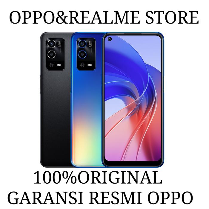 Gambar oppo A55 ram 4/64gb baru garansi resmi 1 tahun - segel no repack dari OPPO&amp;REALME STORE undefined Tokopedia