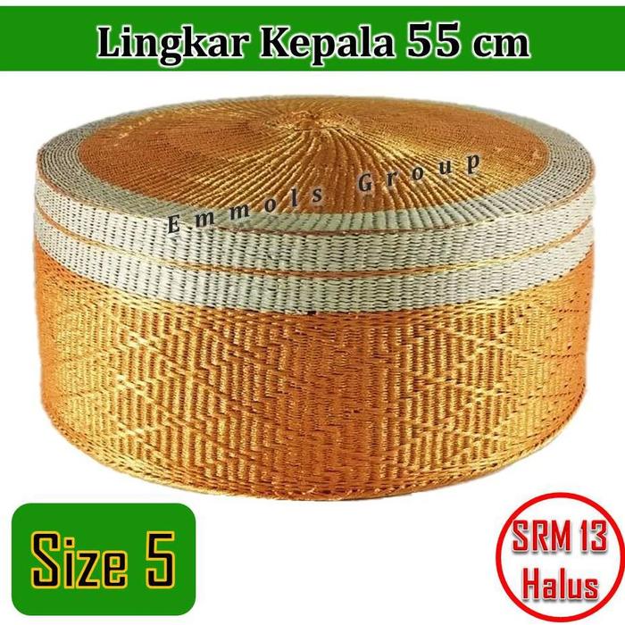 Gambar Songkok Recca Motif Peci Khas Bugis Sulawesi Type SRM 13 Halus - Size 5 dari Ummu Janah undefined Tokopedia
