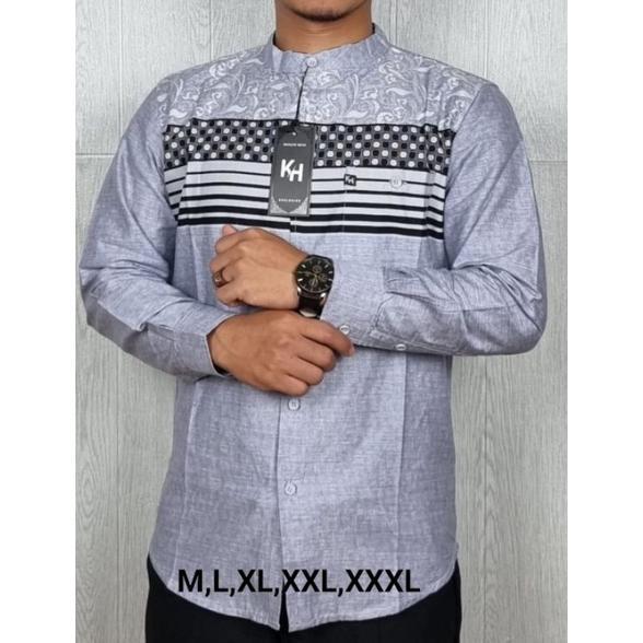 Gambar Kemko/Kemeja Koko N-One/KH/N54 Banyak Motif Sedia Size Jumbo - KH 1, M dari Ummu Janah undefined Tokopedia