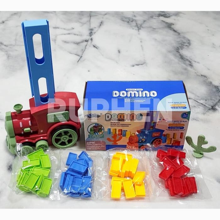 Gambar Mainan Domino Train / Kereta Domino 60 pcs dari Ruphen_NEW undefined 4 Tokopedia