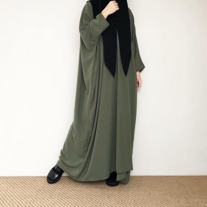 Gambar abaya - Olive dari Ummu Janah undefined Tokopedia