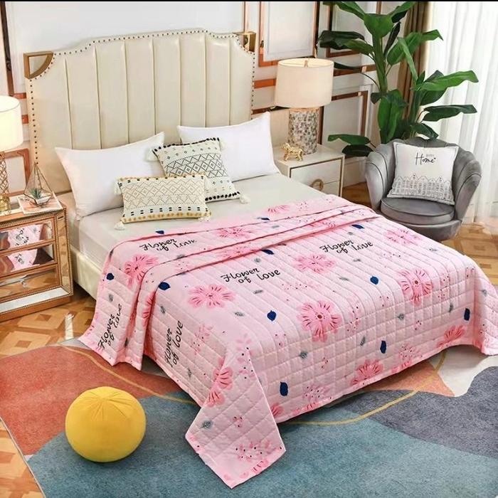 Gambar SELIMUT KATUN TIPIS MOTIF DEWASA 180*200 BAHAN HALUS KUALITAS IMPORT - 1. pink. fol dari c0al shop undefined Tokopedia