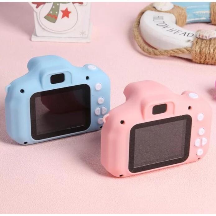 Gambar Mainan Kamera Anak Hadiah Anak mini Kamera Digital Kamera X2 - X2, Biru Muda dari Elangfone undefined Tokopedia