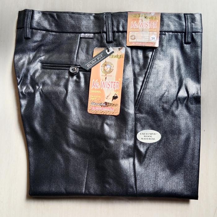 Gambar celana kantor metalik - Hitam, 33 dari Pandawa86 clothing undefined Tokopedia