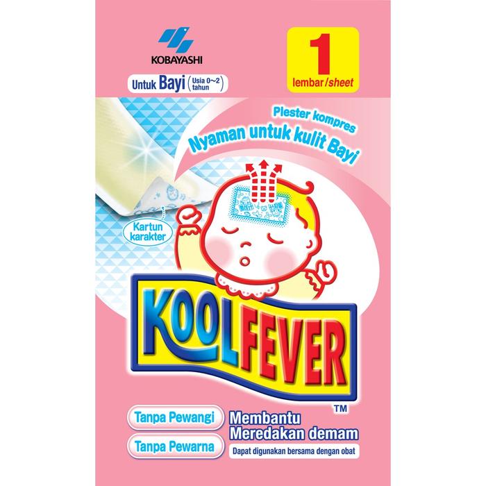 Gambar Kool Fever / Plester Demam Anak Penurun Panas - IVA - Kool Fever Baby dari AIOVA undefined Tokopedia