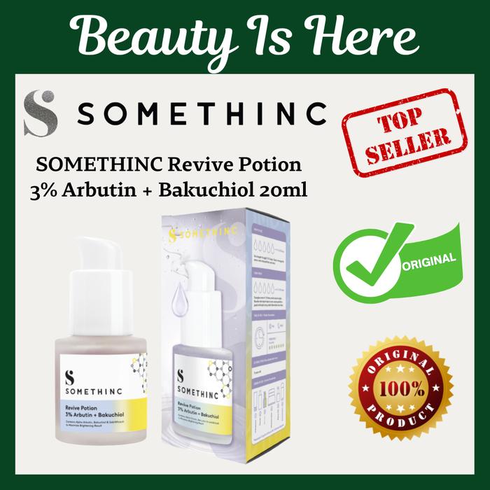 Gambar SOMETHINC Revive Potion 3% Arbutin + Bakuchiol 20ml 20 ml serum wajah dari Beauty is Here Indo undefined Tokopedia