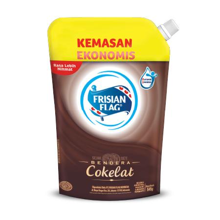 Gambar Frisian Flag Bendera Susu Krimer Kental Manis Coklat Pouch 545gr dari Intiboga undefined Tokopedia
