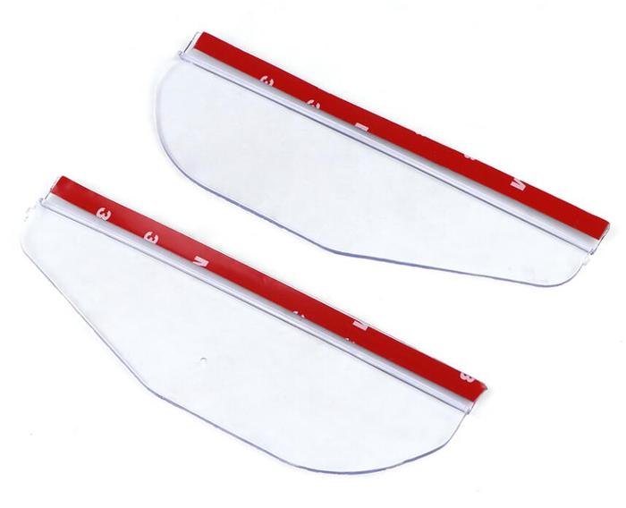 Gambar 2 Buah Penutup Hujan Kaca Spion Mobil Tahan Hujan mirror sticker - Putih dari IDT4 undefined Tokopedia