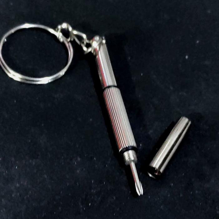 Gambar pengunci baut sekrup Screwdriver Obeng mini plus minus laptop notebook - 1.Obeng Silver dari online-xyz undefined Tokopedia