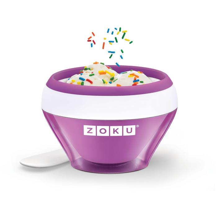 Gambar Zoku Ice Cream Maker - Alat Pembuat Es Krim Stick dan Instant - Purple dari Tosyen Okiedog undefined Tokopedia