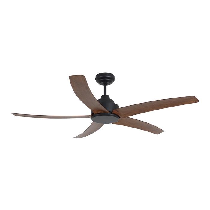 Gambar Kipas baling plafon dekorasi MT Edma Cyclone 54inch remote - Black dari Kharisma Electric undefined Tokopedia