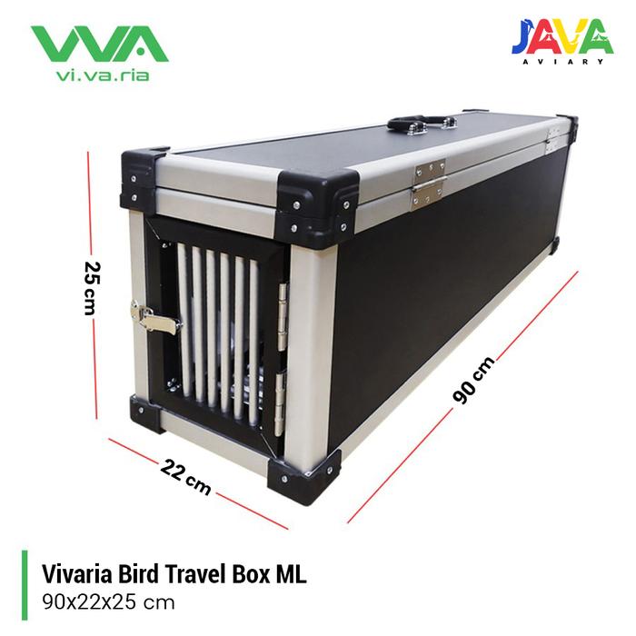 Gambar Vivaria Bird Travel Box L Kotak burung parrot macaw Free Fly - ML dari Java Aviary undefined Tokopedia