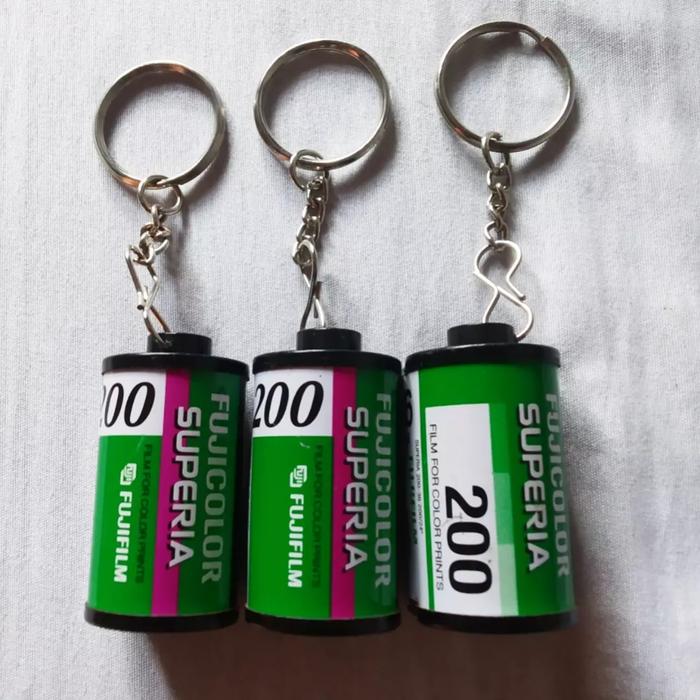 Gantungan Kunci Keychain Film Roll With Pictures Gantungan Roll