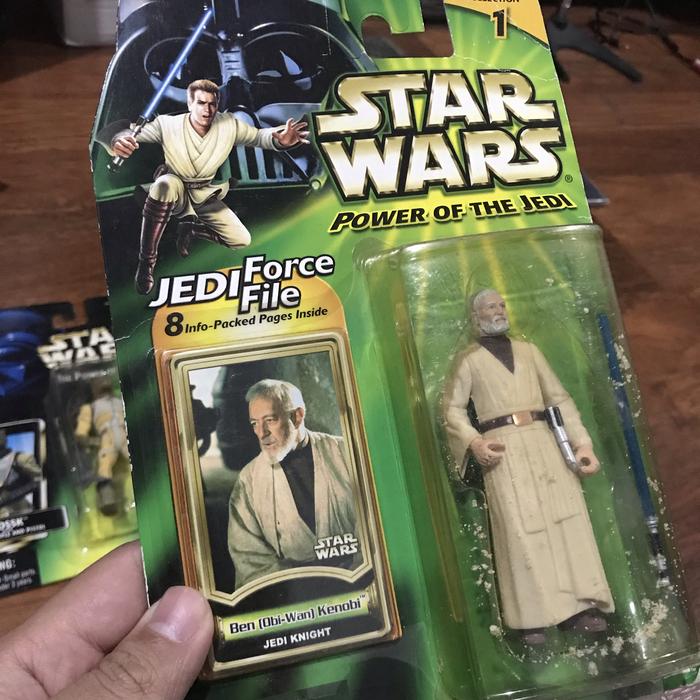 Gambar Obi Wan Kenobi action figure - Star WarsPower of the Jedi (Hasbro) dari DELUXE Collection undefined Tokopedia