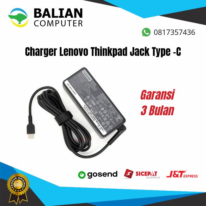 Gambar Adaptor Charger Lenovo Thinkpad T580 T480 T480s L380 L480 L580 x280 dari Balian Computer undefined Tokopedia