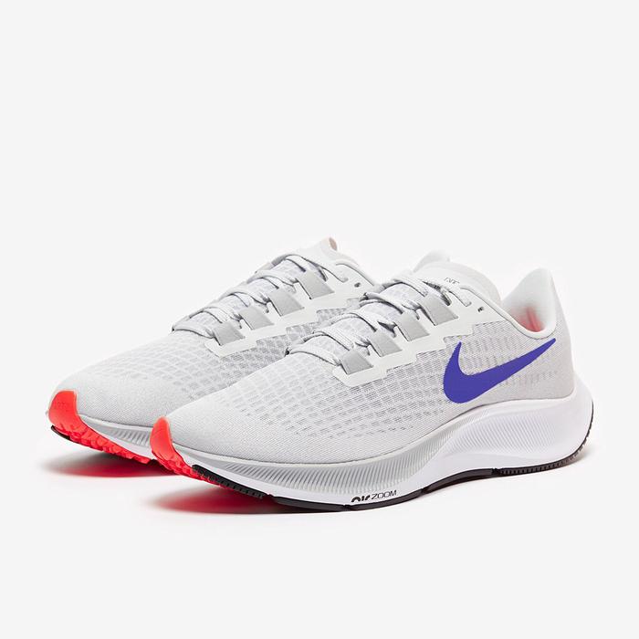 Nike Air Zoom Pegasus 37 Pure Platinum Racer Blue Wolf Grey High
