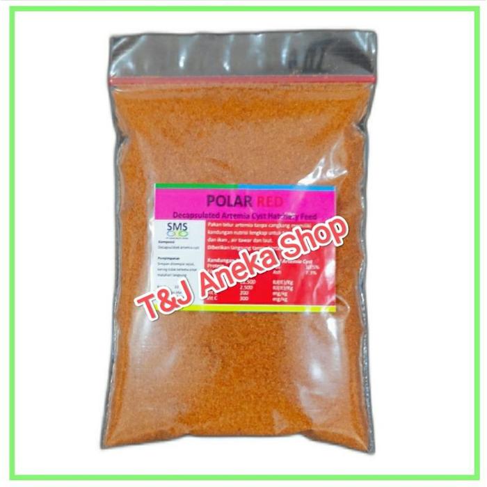 Gambar POLAR RED 50 Gram / Decapsulated Artemia Cyst Hatchery Feed dari T&J Aneka Shop undefined Tokopedia