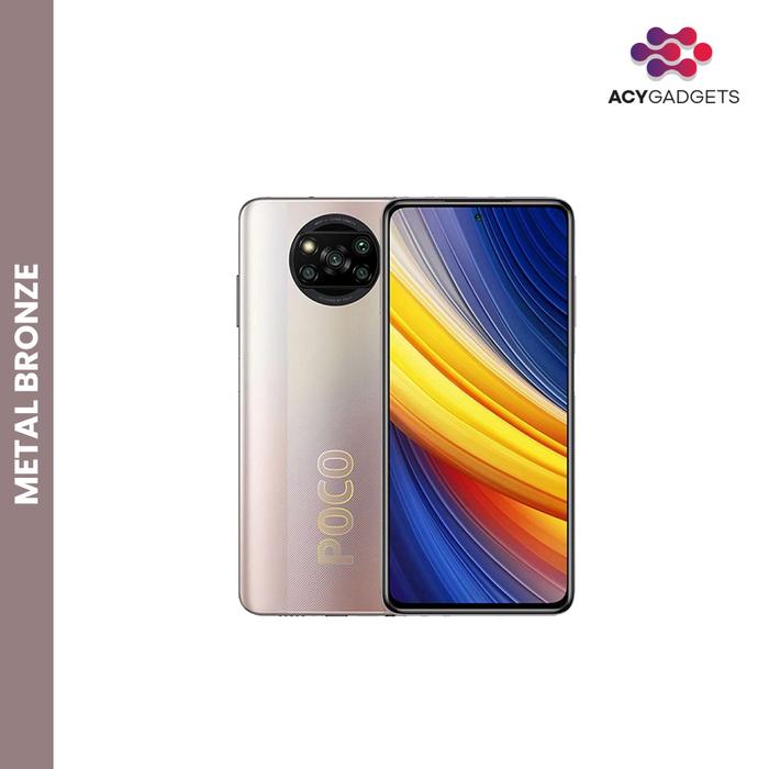 Gambar XIAOMI POCO X3 PRO 6/128GB GARANSI RESMI - Bronze dari ACY Gadget Official undefined Tokopedia