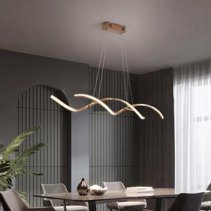 Gambar lampu meja makan luxury dining table lamp LED Pendant Lights minimalis - Armani dari Auto33 undefined Tokopedia