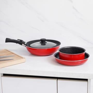 Gambar Culinart Multifunction Marble Cookware Set of 5 dari Home Cantik undefined Tokopedia