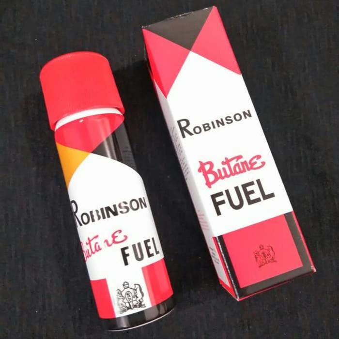 Jual Robinson gas isi ulang korek api butane fuel 37 gram refill korek ...