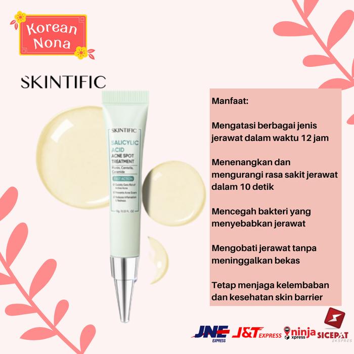 Gambar SKINTIFIC - Salicylic Acid Acne Spot Treatment Gel 10g dari Koreannona undefined Tokopedia