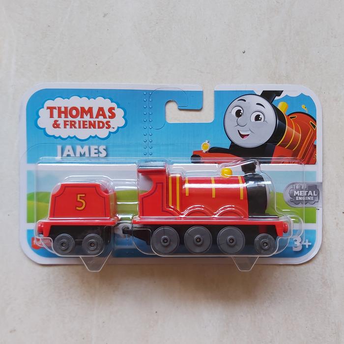 Gambar Thomas and Friends New Look Track Master JAMES All Engines Go dari bigkars undefined Tokopedia