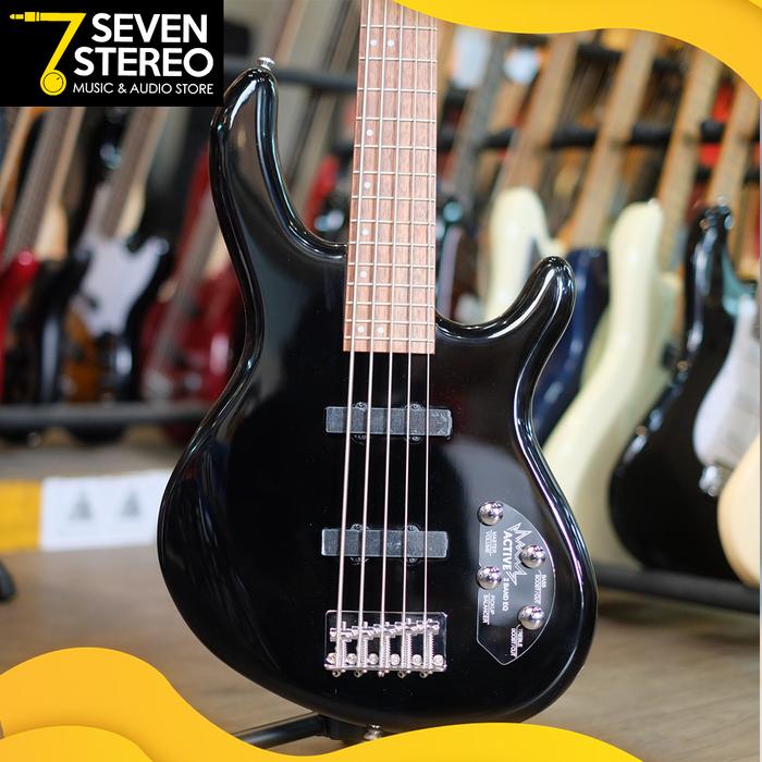 Gambar Cort Action Bass V Plus 5 String Bass Electric - Hitam dari Seven Stereo undefined Tokopedia