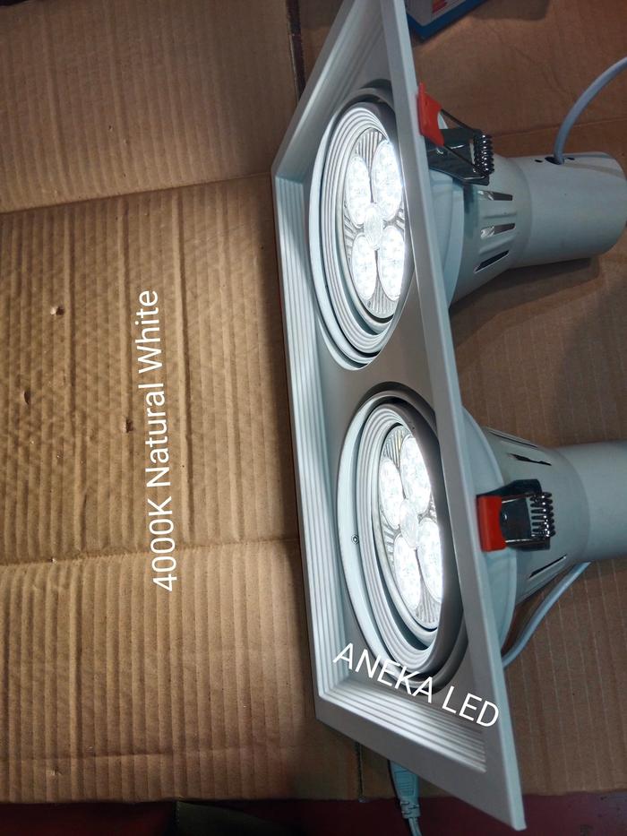 Gambar kap par30 2 lubang / Downlight halospot par30 2 lubang 35 Watt - SETLAMPUNATURAL dari Lighting Electric undefined Tokopedia