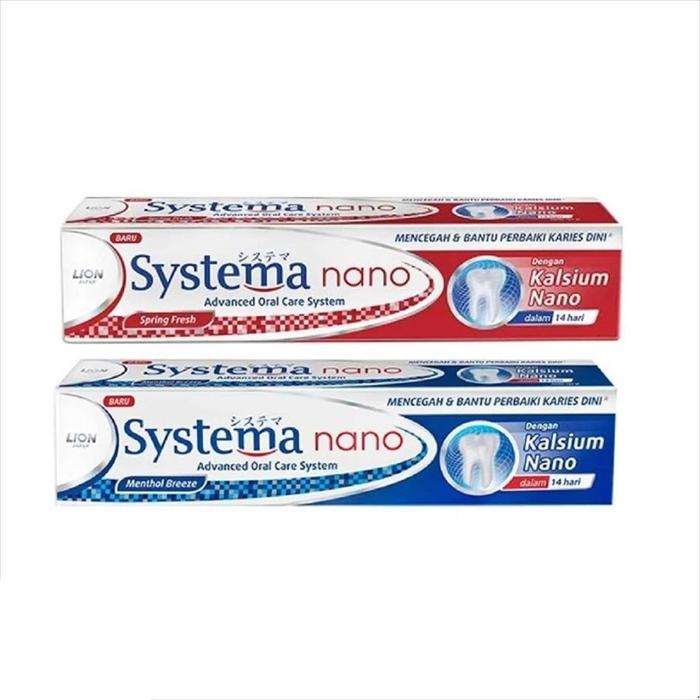 Gambar Pasta Gigi Systema Nano 190 gr - Menthol Breeze dari anakpedia undefined Tokopedia