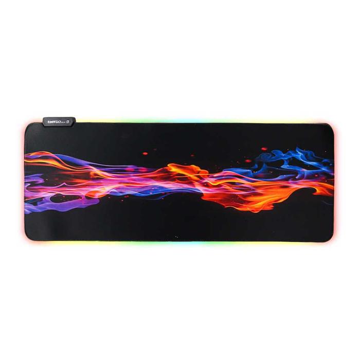 Gambar Gaming Mouse Pad Besar LED RGB Illuminated 800x300mm Bergambar - RGB - 04 dari BudgetGadget undefined Tokopedia
