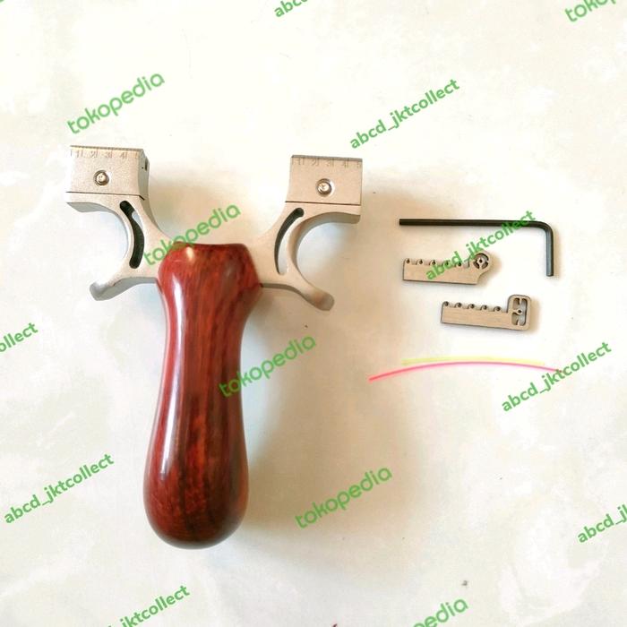 Gambar Ketapel Metal Slingshot Hunting Catapult Brown Piaoyu - 1124 - Ketapel dari abcd_jktcollect undefined Tokopedia