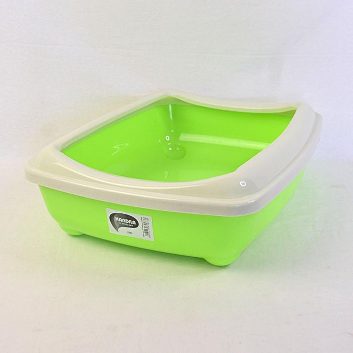 Gambar KANDILA C132 Tempat Pasir Kucing Blue - Hijau dari Pet Republic Indonesia undefined Tokopedia