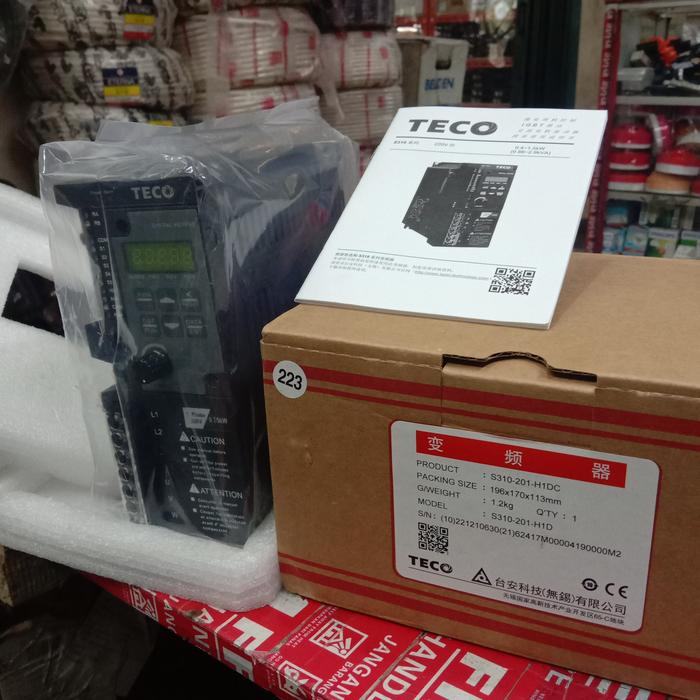 Inverter TECO S310-2P5-H1BCD Usato 0,4kW 220V – Spedizione Gratuita