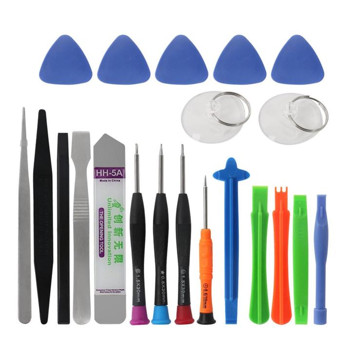 Gambar Peralatan Reparasi Smartphone Laptop Repair Tools Set - 21 In 1 dari REDPIXELSHOP undefined Tokopedia